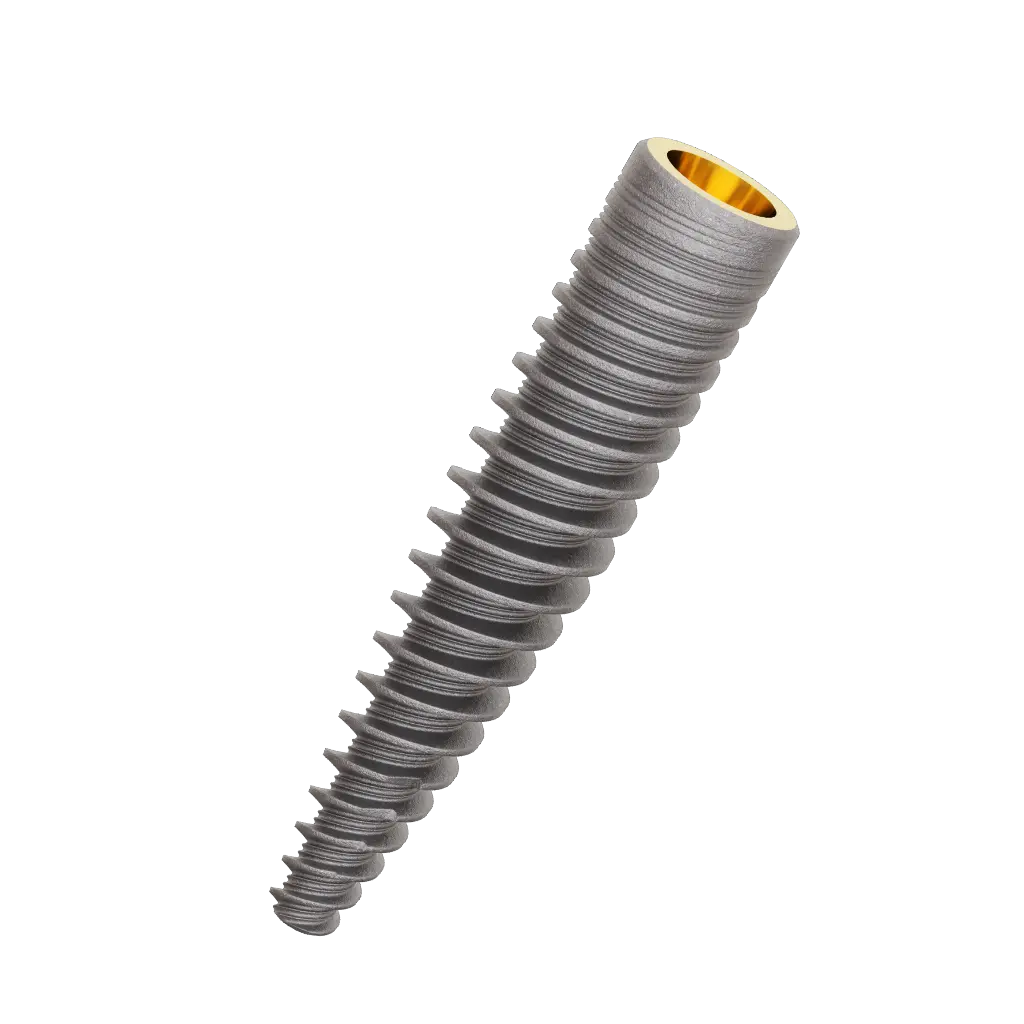 Dental Implant, ROOTT R, D 3.8 mm, L 18 mm.