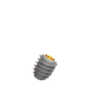 Dental Implant, ROOTT R, D 4.8 mm, L 6 mm.
