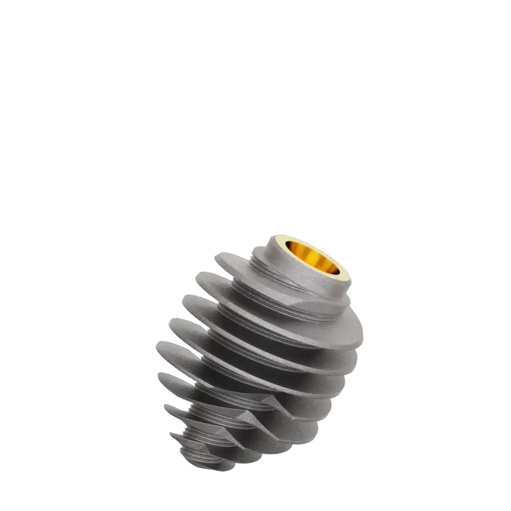 Dental Implant, ROOTT R, D 7.5 mm, L 10 mm.