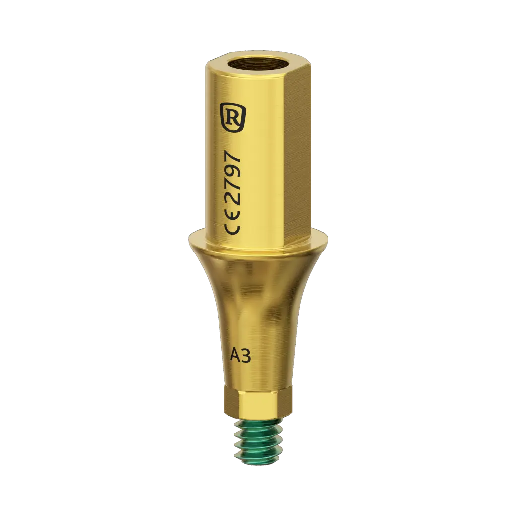 Abutment, 3 mm, R.