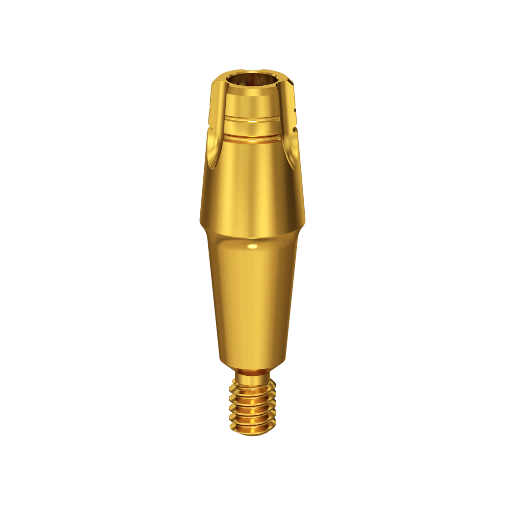 Abutment, one-piece, 3 mm, R.