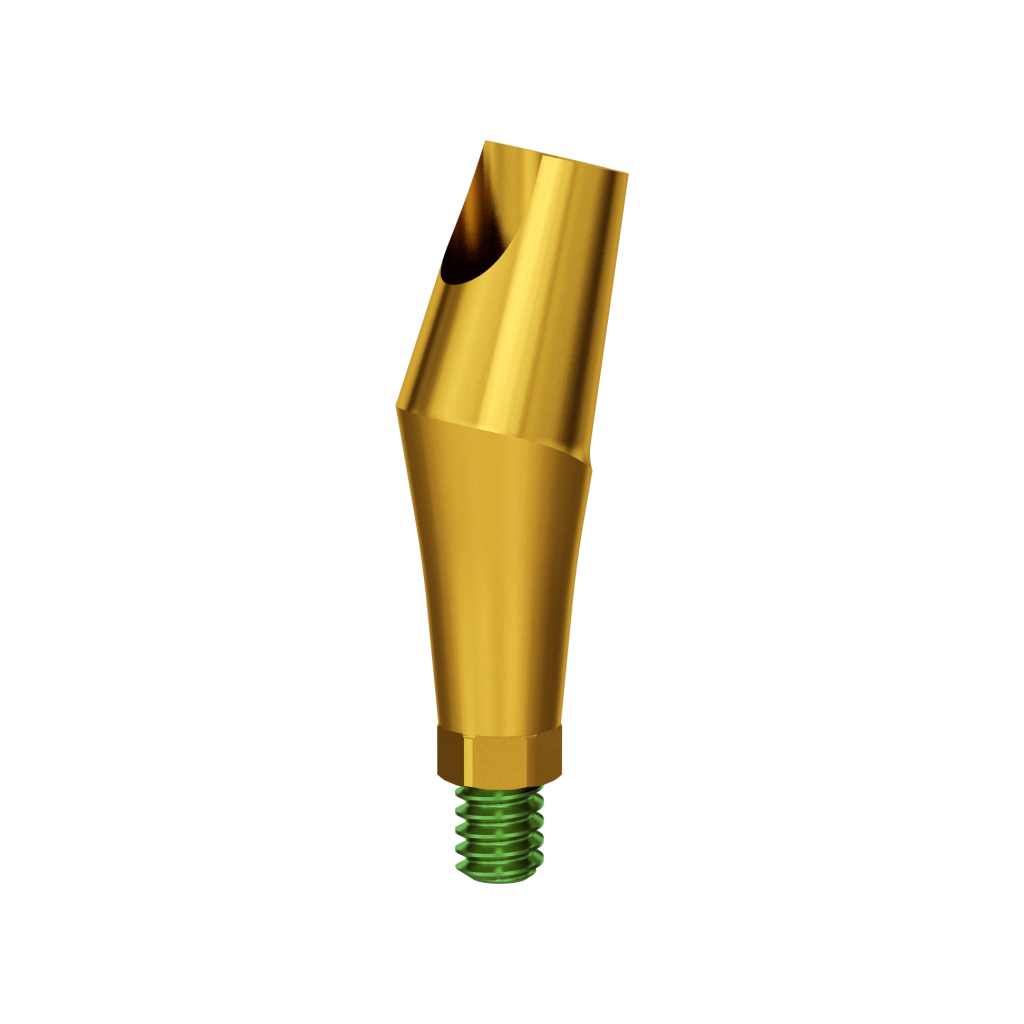 Abutment, narrow, 15°, 3 mm, R.