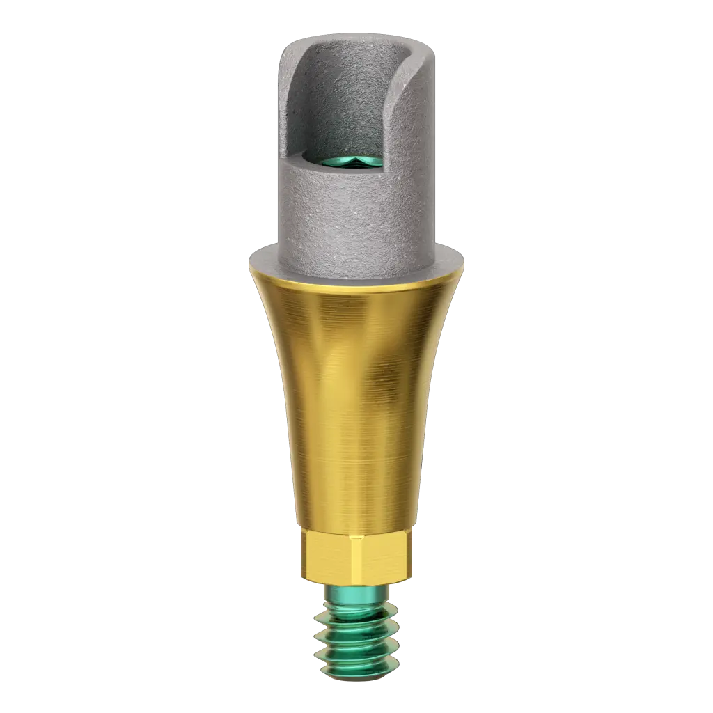 Abutment, titanium base, S, 3 mm, R.