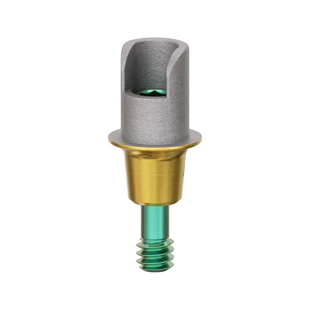 Abutment, titanium base, S, rotational, R.