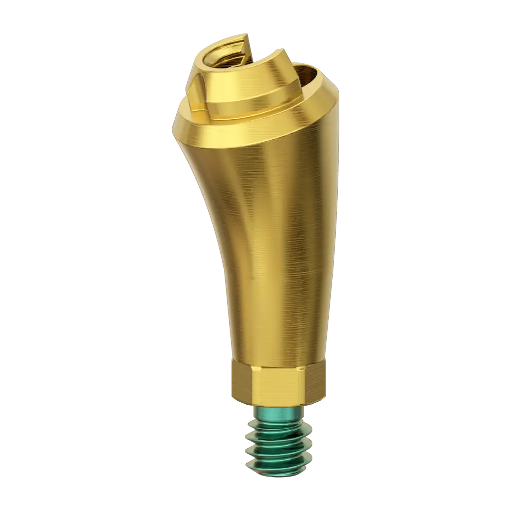 Abutment, multi-unit, 15°, 4 mm, R.