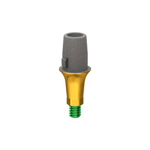[ATR2] Abutment, titanium base, Sir, 2 mm, R.