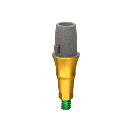 [ATR4] Abutment, titanium base, Sir, 4 mm, R.